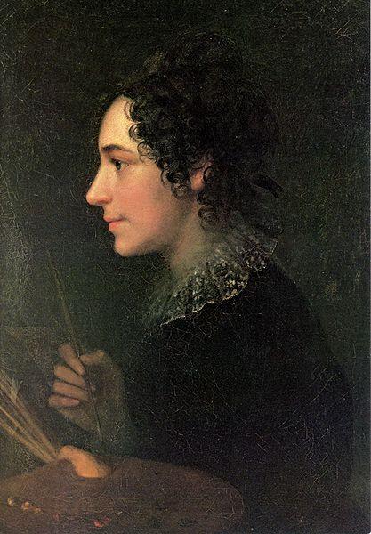Marie Ellenrieder Self portrait oil painting picture